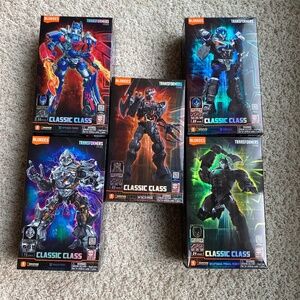 NIB LOT of 5 BLOKEES Transformers Classic Class Model Kits